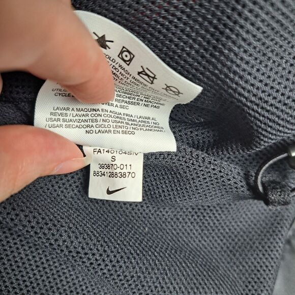 NIKE GOLF Waterproof Full Zip Jacket Dri-fit Black Men's Size Small - Picture 5 of 12